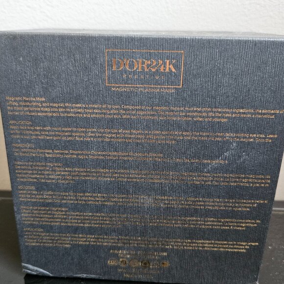 D'OR 24K MAGNETIC PLASMA MASK - 1.7 fl oz \ 50 ml- BRAND NEW - SEALED - Picture 8 of 8